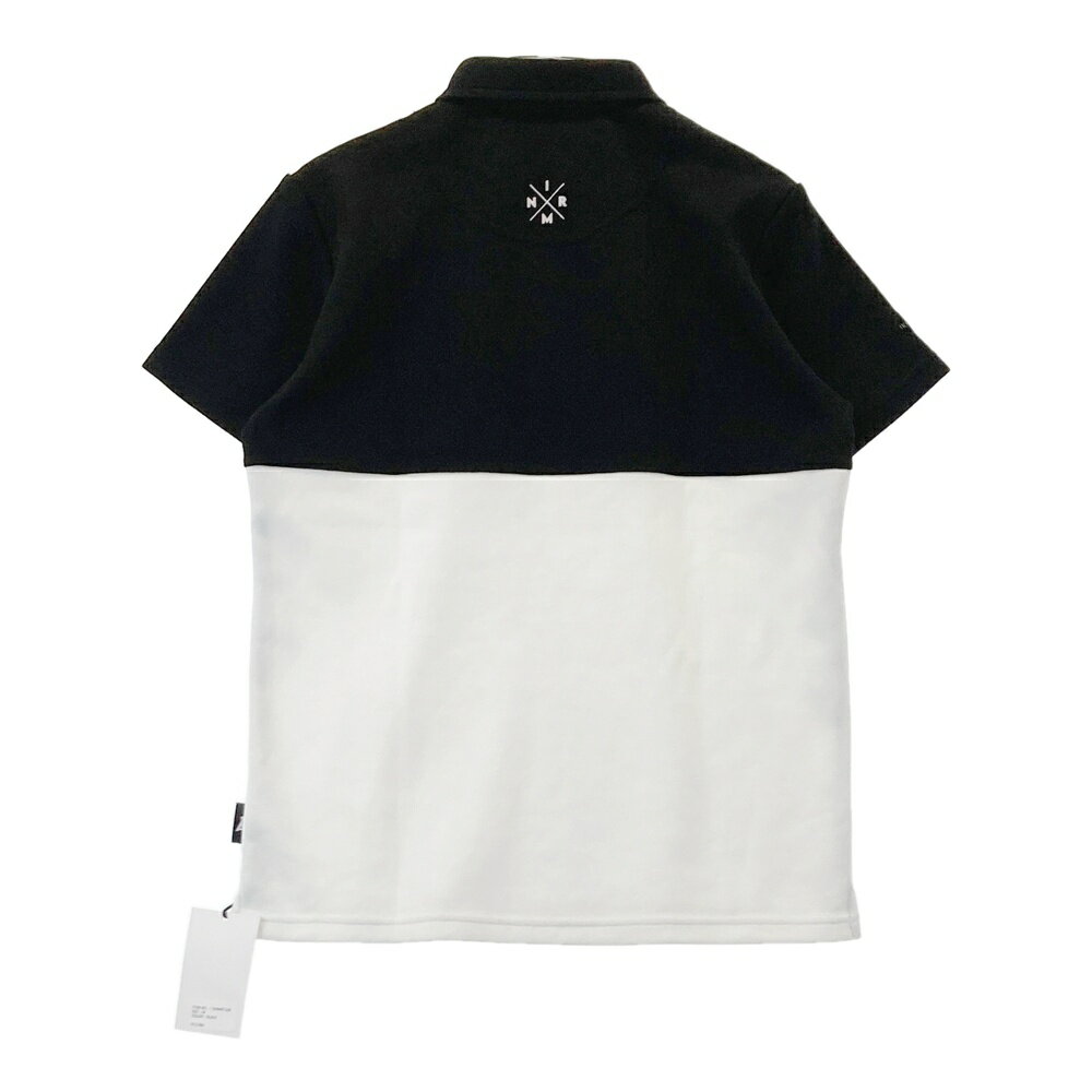 IRISHMAN アイリッシュマン 半袖ポロシャツ ブラック系 M 【中古】ゴルフウェア レディース