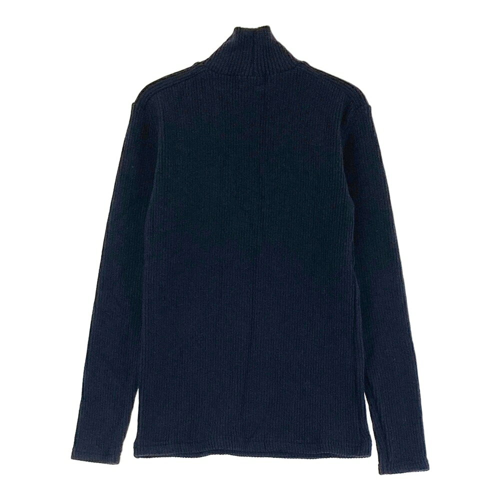 23区GOLF ニジュウサンクゴルフ ハイネック ニットセーター ネイビー系 0 【中古】ゴルフウェア レディース