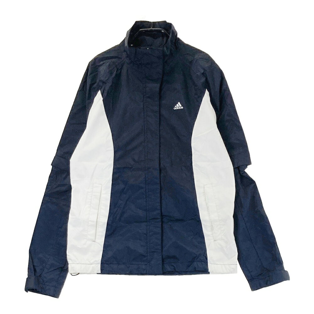 ADIDAS GOLF アディダスゴルフ レインウェア ブラック系 M 【中古】ゴルフウェア レディース