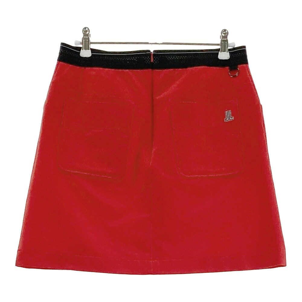 LANVIN SPORT ランバン スポール スカート レッド系 38 【中古】ゴルフウェア レディース