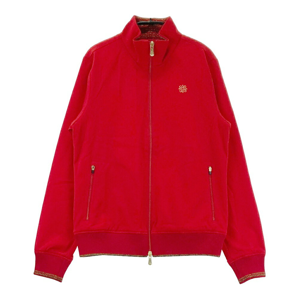 ST ANDREWS セントアンドリュース 裏地付ジップジャケット レッド系 S 【中古】ゴルフウェア レディース