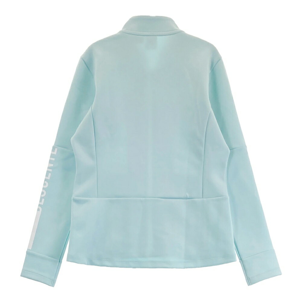 DESCENTE GOLF デサントゴルフ ジップジャケット ブルー系 M 【中古】ゴルフウェア レディース