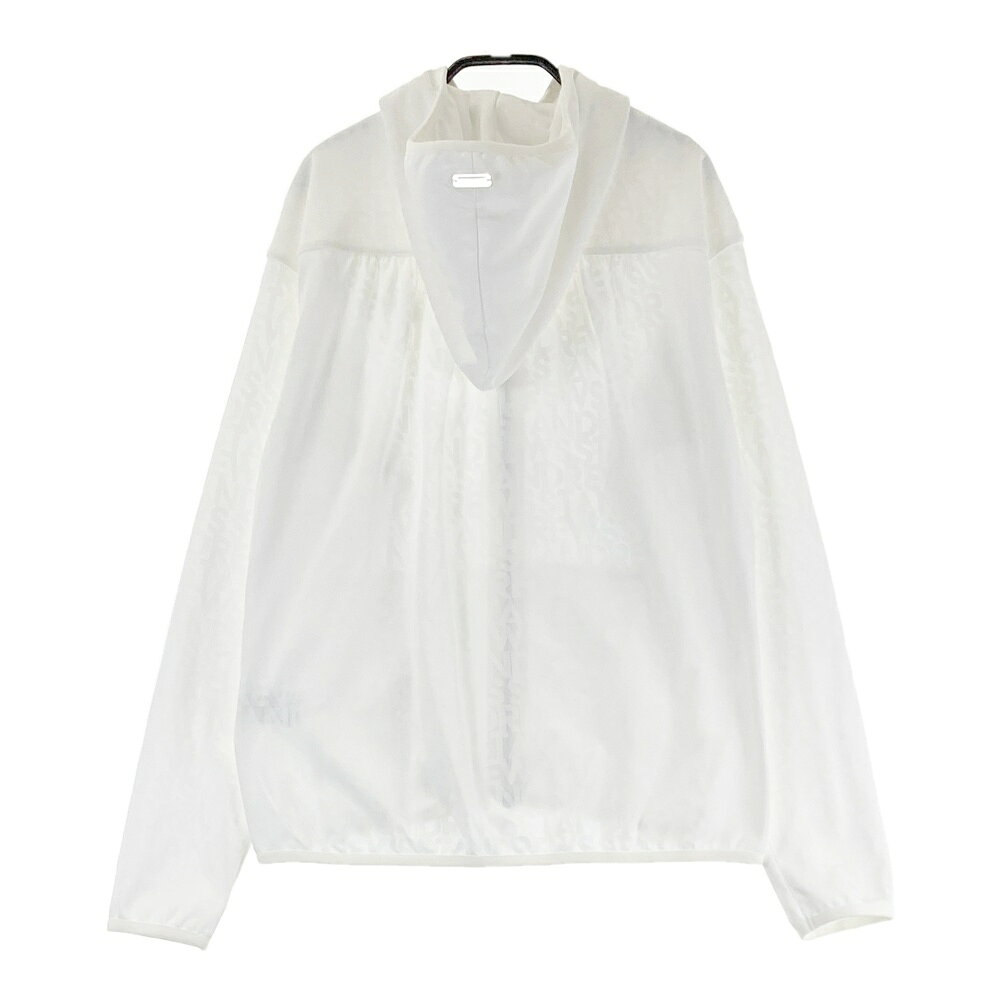 ST ANDREWS セントアンドリュース 2024年モデル ジップパーカー ジャケット 総柄 ホワイト系 S 【中古】ゴルフウェア レディース