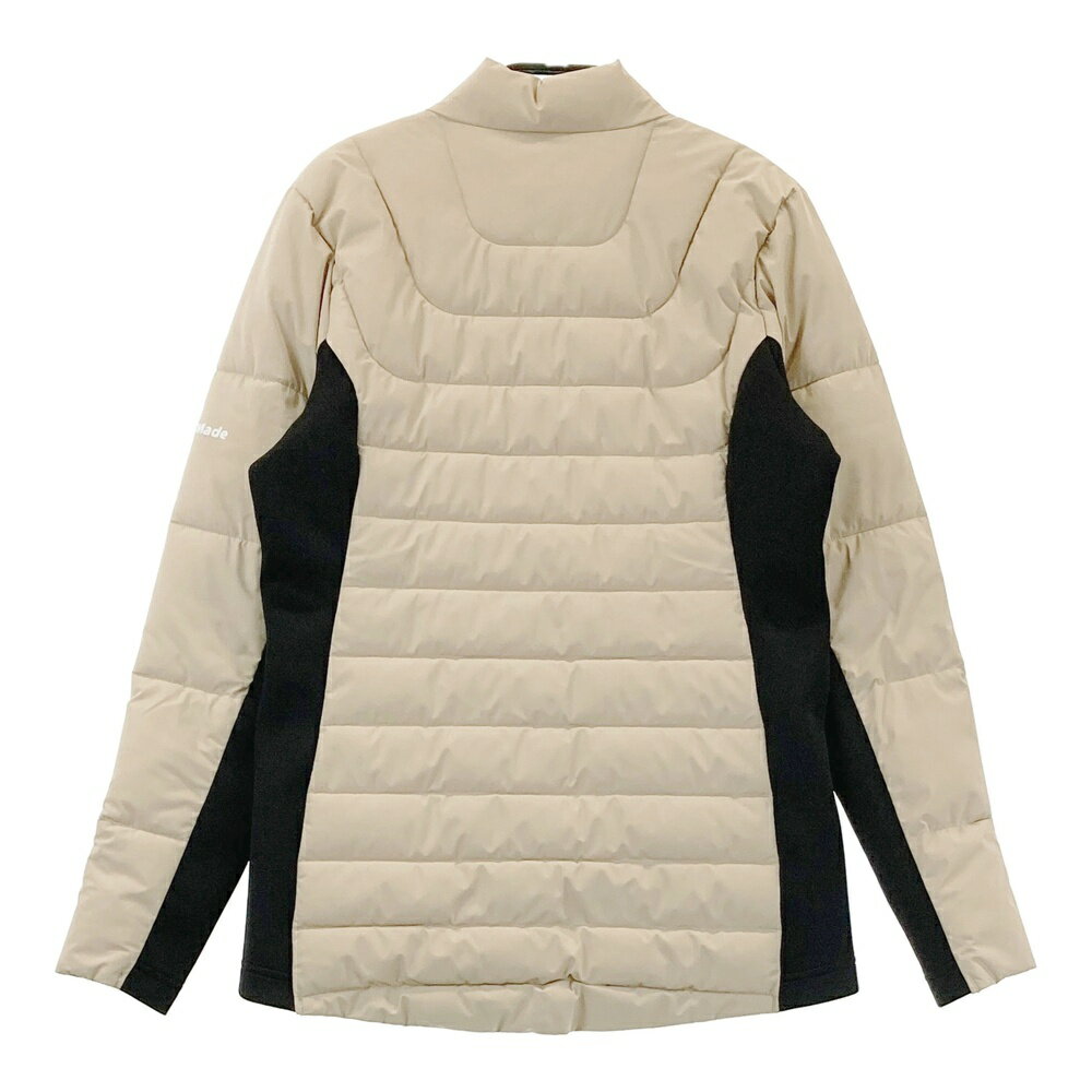 TAYLOR MADE テーラーメイド 中綿 キルティングジャケット ベージュ系 S 【中古】ゴルフウェア レディース