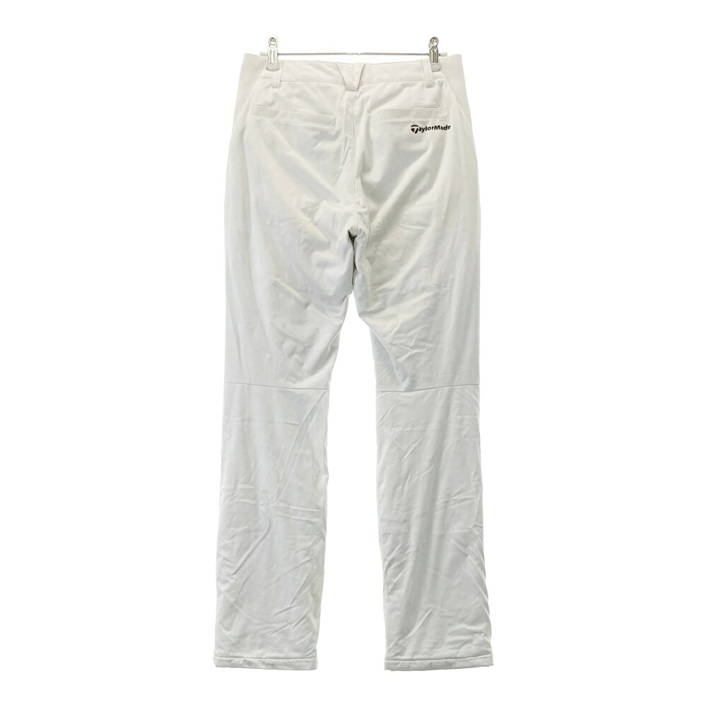 TAYLOR MADE テーラーメイド 中綿切替 ロングパンツ ホワイト系 XS 【中古】ゴルフウェア レディース