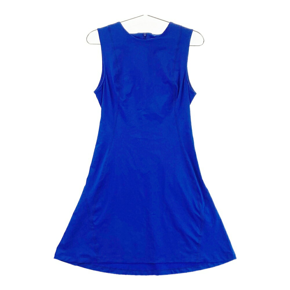 J.LINDEBERG ジェイリンドバーグ ノースリーブワンピース ブルー系 S 【中古】ゴルフウェア レディース