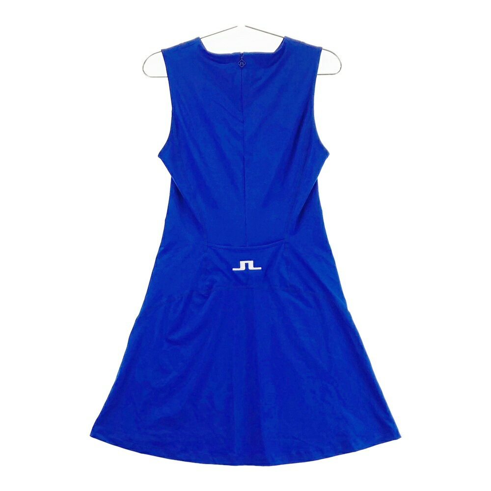 J.LINDEBERG ジェイリンドバーグ ノースリーブワンピース ブルー系 S 【中古】ゴルフウェア レディース