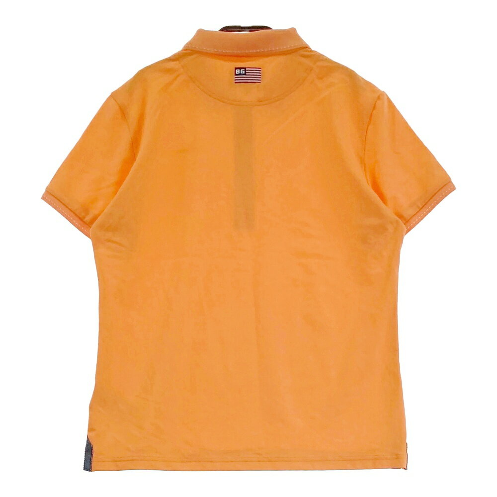 BRIEFING GOLF ブリーフィング 2023年モデル 半袖ポロシャツ オレンジ系 L 【中古】ゴルフウェア レディース