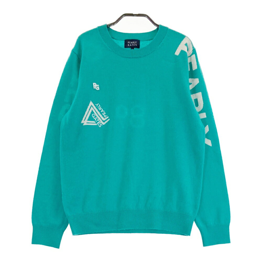 パーリーゲイツ PEARY GATES セーター ゴルフウェア パーリーゲイツ セーター 白×黒 UFOキャッチャー ニット ウール