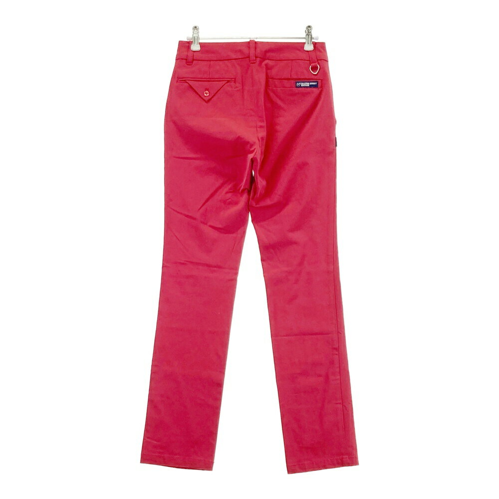 MASTER BUNNY EDITION マスターバニーエディション ストレッチパンツ レッド系 00 【中古】ゴルフウェア レディース