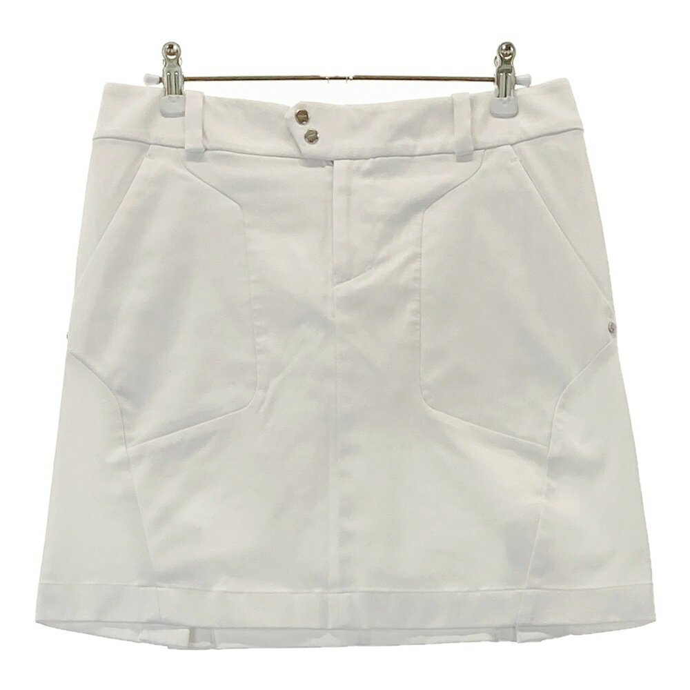 RLX ラルフローレン インナー付 スカート ホワイト系 0 【中古】ゴルフウェア レディース