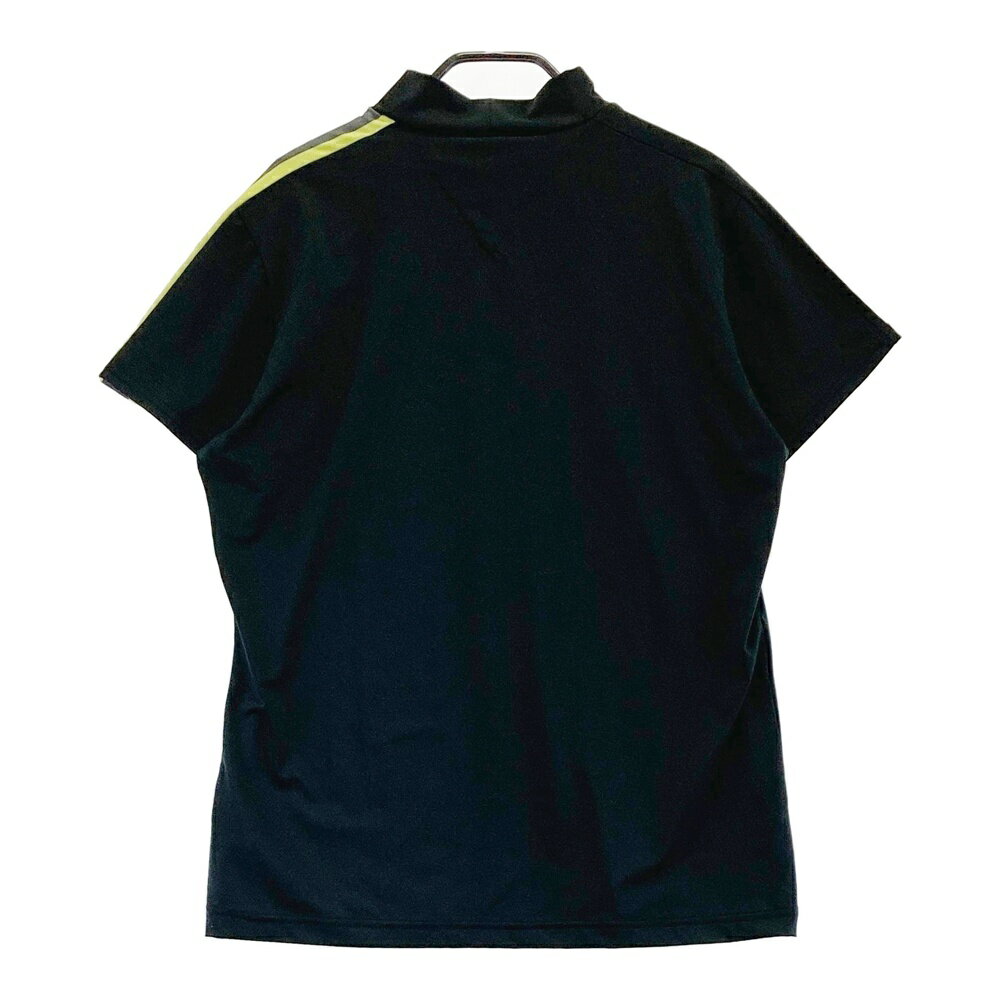 TOMMY HILFIGER GOLF トミー ヒルフィガーゴルフ ハイネック 半袖Tシャツ カーキ系 LL 【中古】ゴルフウェア レディース