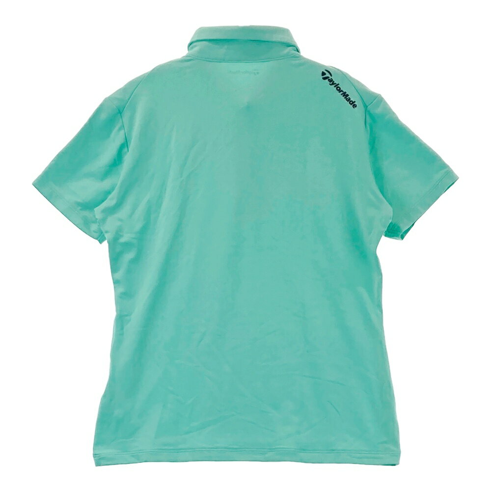 TAYLOR MADE テーラーメイド 半袖ポロシャツ グリーン系 S 【中古】ゴルフウェア レディース