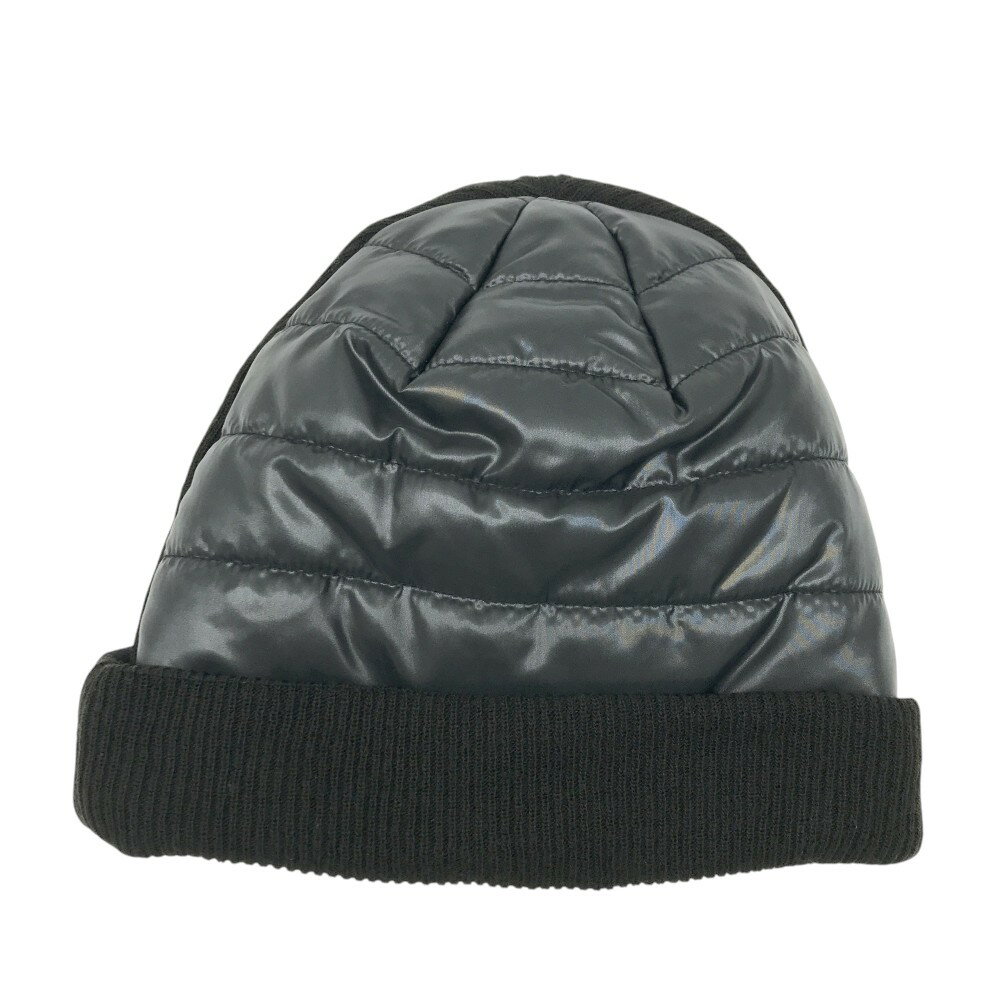 LANVIN SPORT ランバン スポール ニット帽 中綿切替 ブラック系 F(56-60cm） 【中古】ゴルフウェア