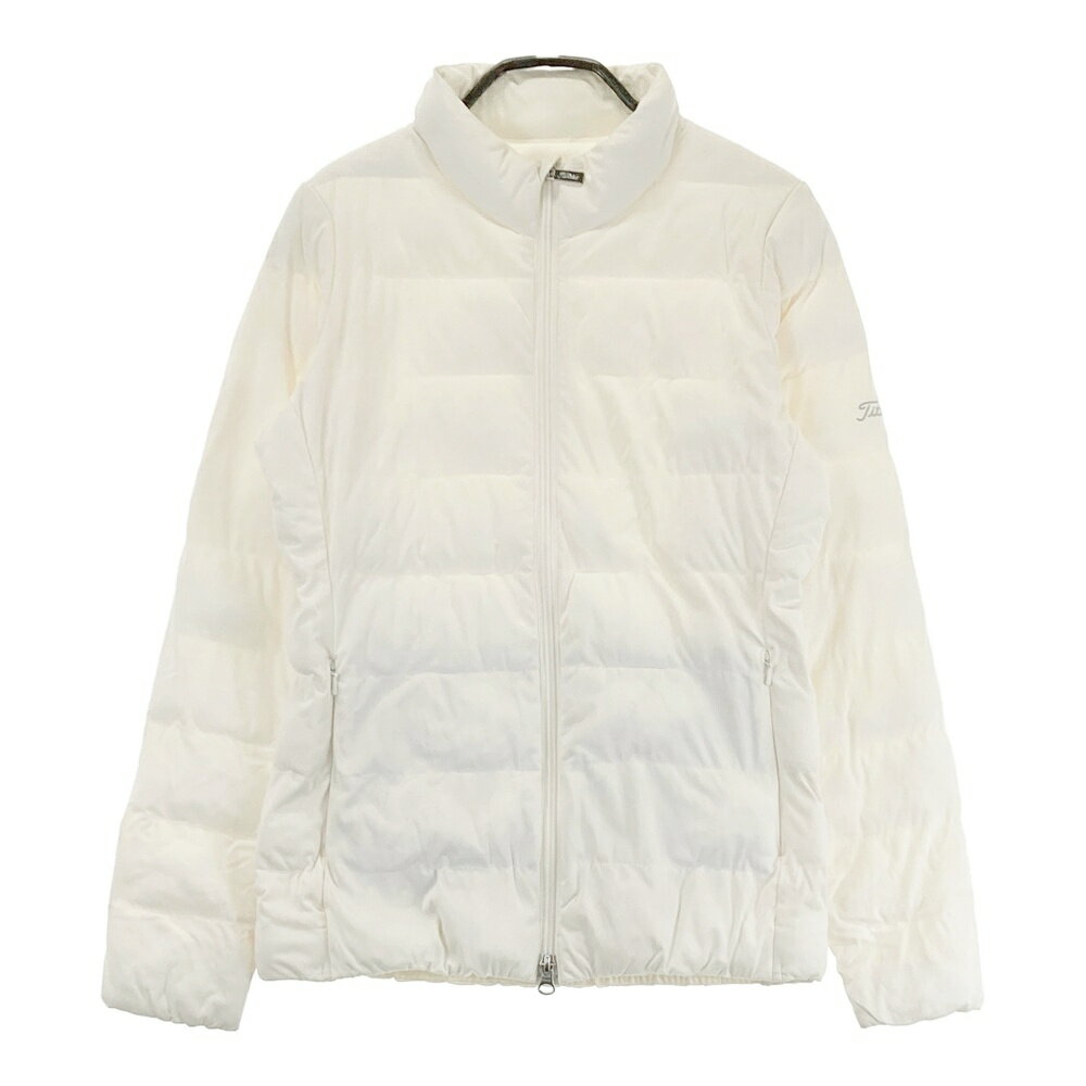 TITLEIST タイトリスト 中綿ジャケット ホワイト系 S 【中古】ゴルフウェア レディース