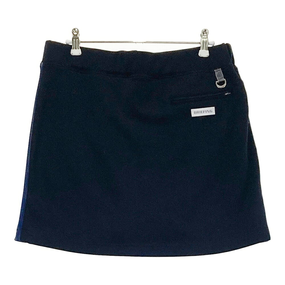 BRIEFING GOLF ブリーフィング インナー付スカート ネイビー系 L 【中古】ゴルフウェア レディース