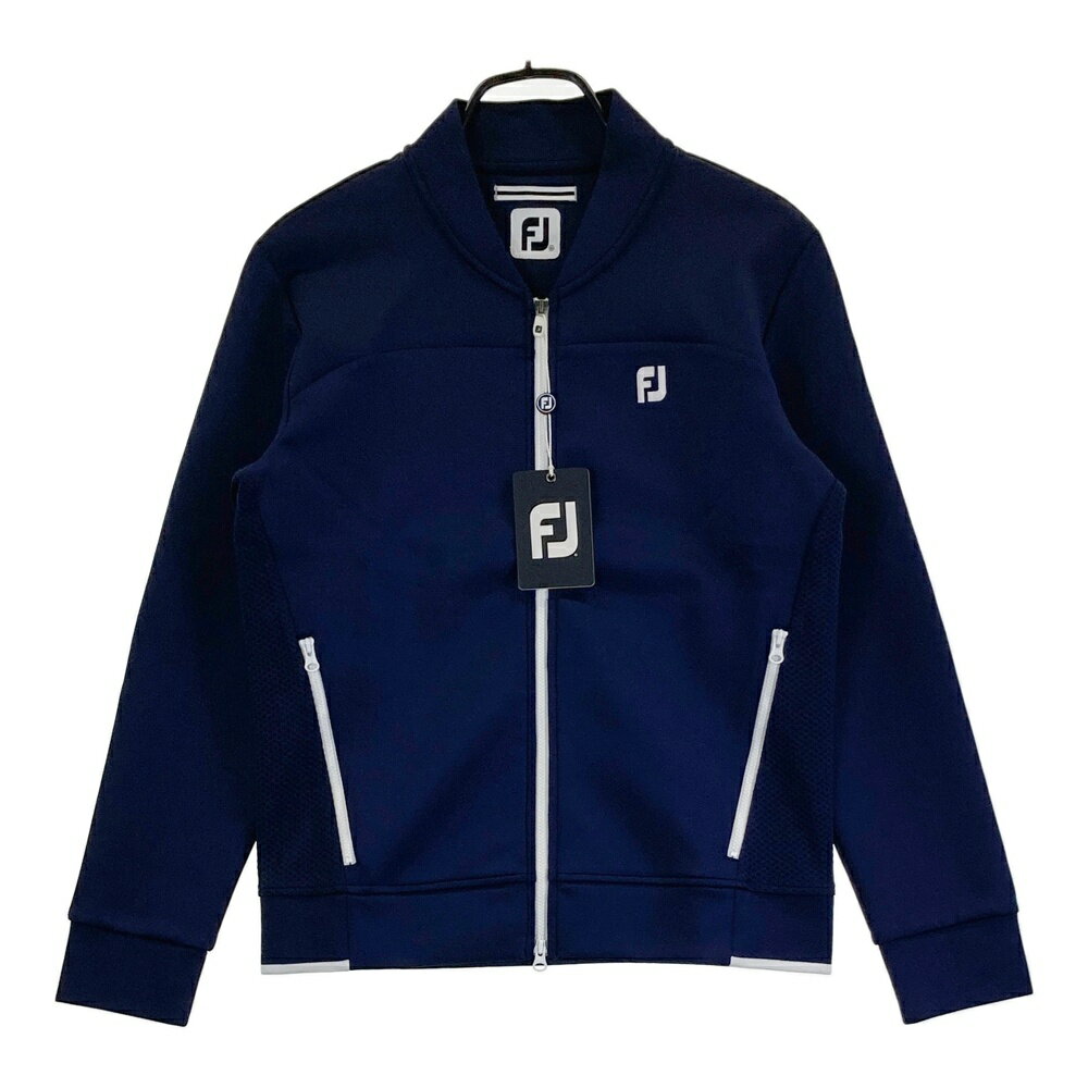 FOOT JOY フットジョイ ジップジャケット ネイビー系 M 【中古】ゴルフウェア レディース