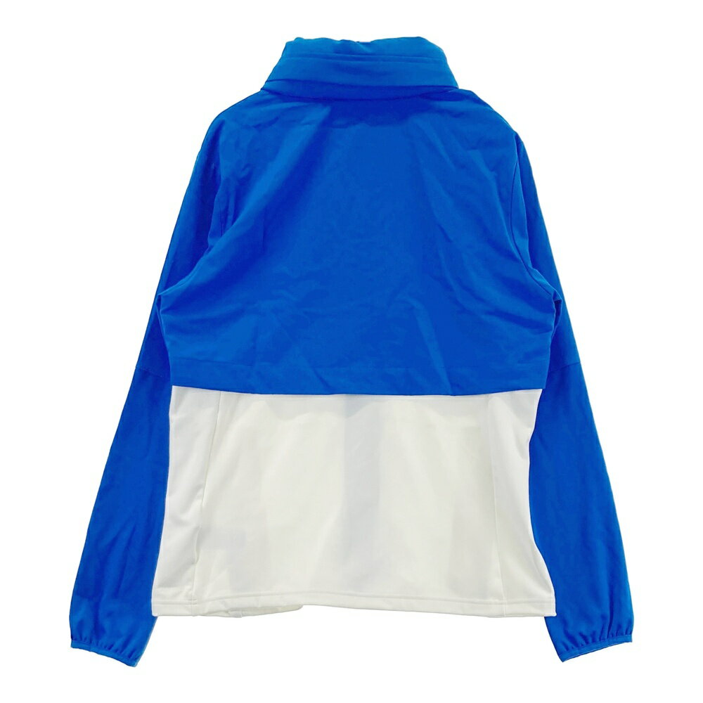 RLX ラルフローレン フード収納 ジップジャケット ブルー系 M 【中古】ゴルフウェア レディース