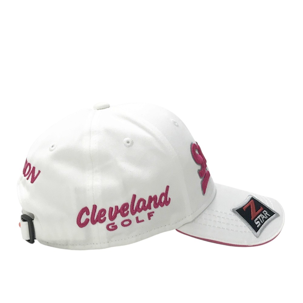 SRIXON スリクソン キャップ ホワイト系 F/53-57 【中古】ゴルフウェア