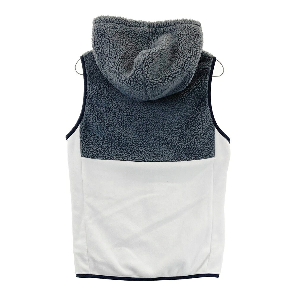 CLUNK クランク ボア ジップベスト グレー系 L 【中古】ゴルフウェア レディース