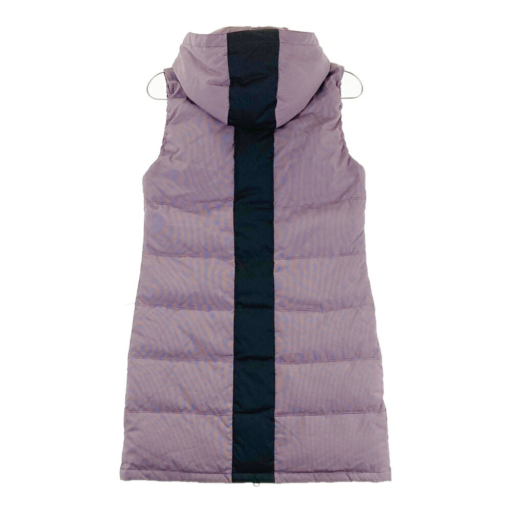 PUMA GOLF プーマゴルフ 2WAY ダウン ノースリーブワンピース パープル系 S 【中古】ゴルフウェア レディース