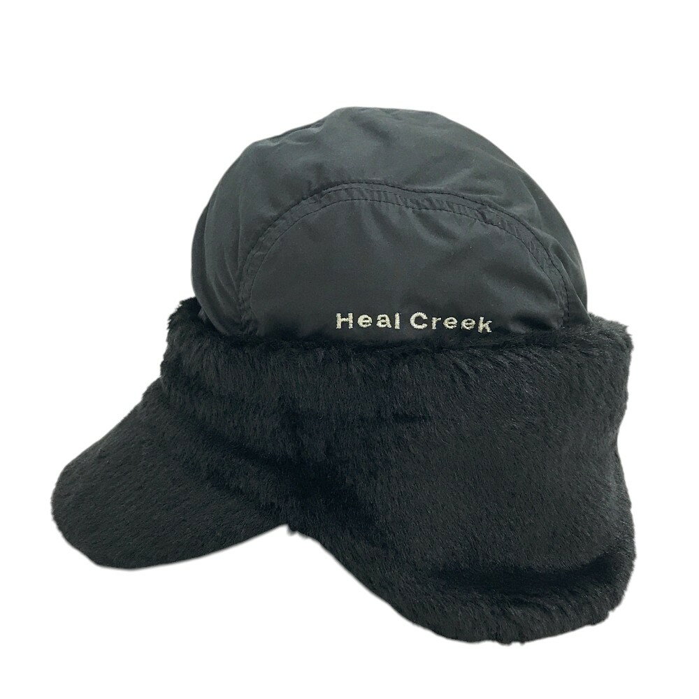 HEAL CREEK ヒールクリーク キャップ ブラック系 40 【中古】ゴルフウェア