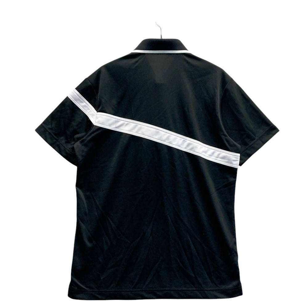 VIVA HEART ビバハート 011-28843 半袖ポロシャツ ブラック系 48 【中古】ゴルフウェア レディース