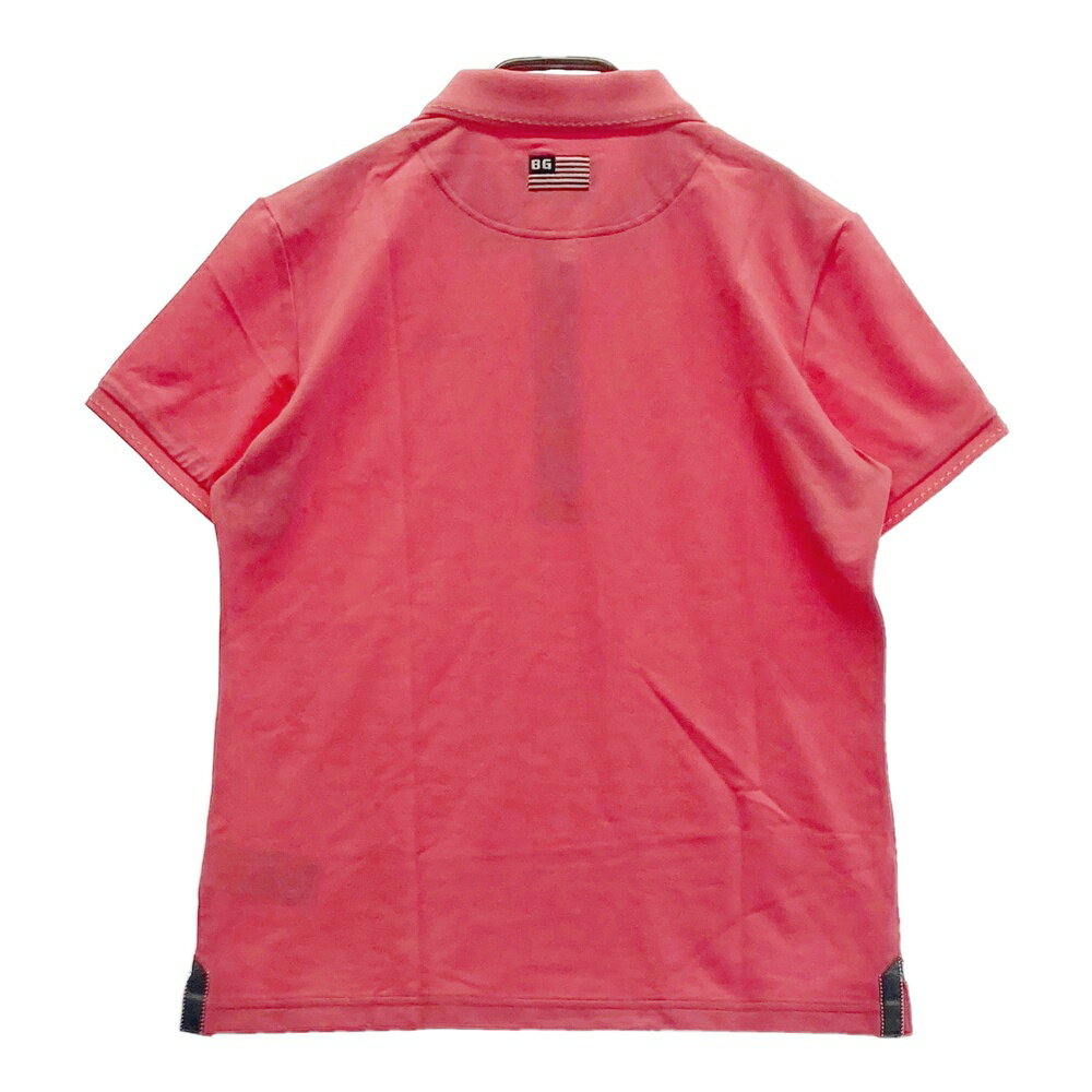 BRIEFING GOLF ブリーフィング 2023年モデル 半袖ポロシャツ ピンク系 M 【中古】ゴルフウェア レディース