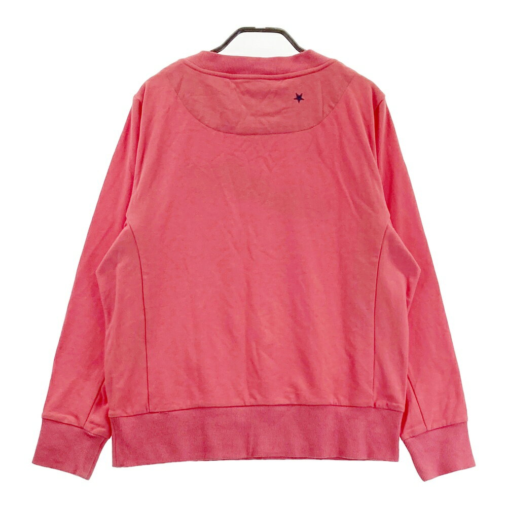 MUNSING WEAR マンシングウェア SL5550 スウェットトレーナー ピンク系 LL 【中古】ゴルフウェア レディース