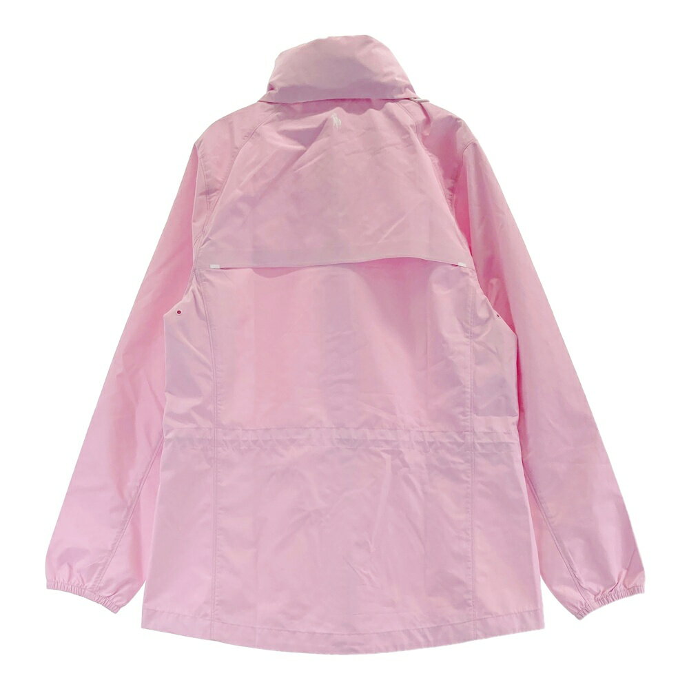 POLOGOLF ラルフローレン ポロゴルフ 2WAY フード付き長袖ジャケット ピンク系 S 【中古】ゴルフウェア レディース