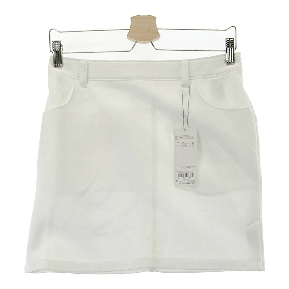 ZOY ゾーイ ストレッチスカート ホワイト系 38 【中古】ゴルフウェア レディース