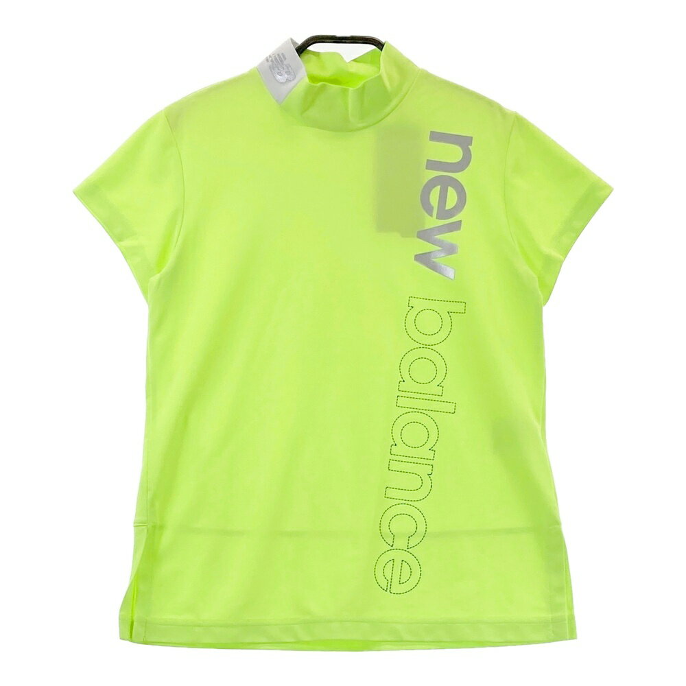 NEW BALANCE GOLF ニューバランス 2023年モデル 半袖Tシャツ イエロー系 0 【中古】ゴルフウェア レディース
