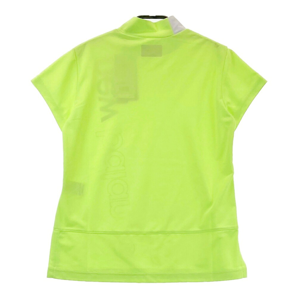 NEW BALANCE GOLF ニューバランス 2023年モデル 半袖Tシャツ イエロー系 0 【中古】ゴルフウェア レディース