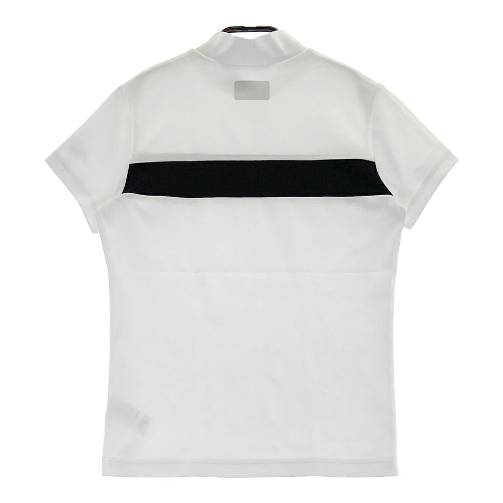 NEW BALANCE GOLF ニューバランス 2025年モデル モックネック 半袖Tシャツ ホワイト系 1 【中古】ゴルフウェア レディース