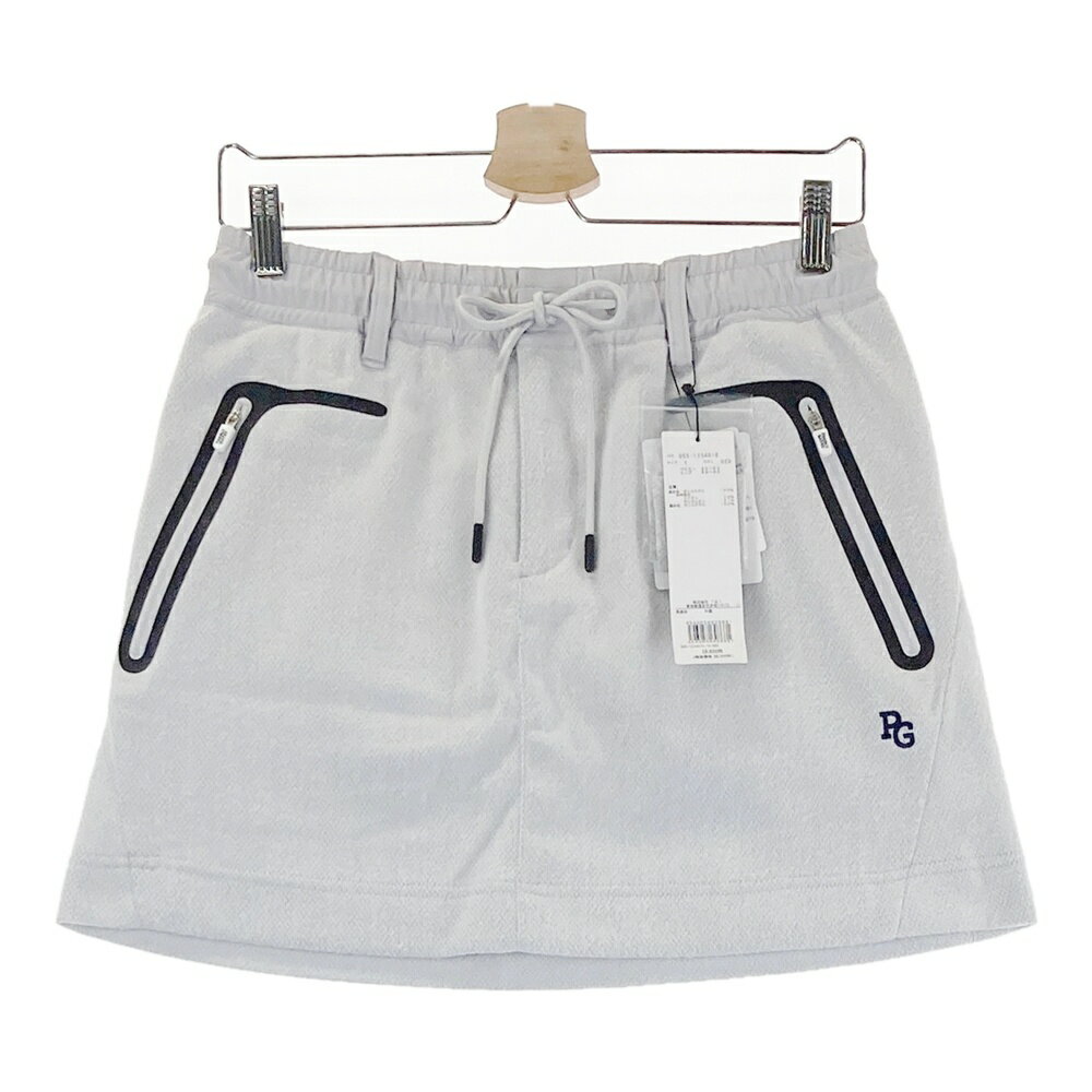 PEARLY GATES パーリーゲイツ 055-1234010 裏メッシュ 起毛スカート グレー系 1 【...