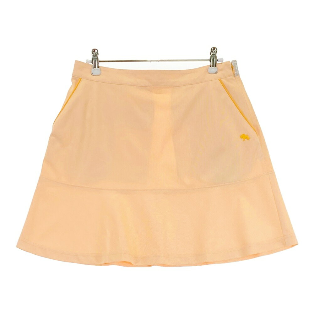 HEAL CREEK ヒールクリーク ストレッチ スカート オレンジ系 42 【中古】ゴルフウェア レディース