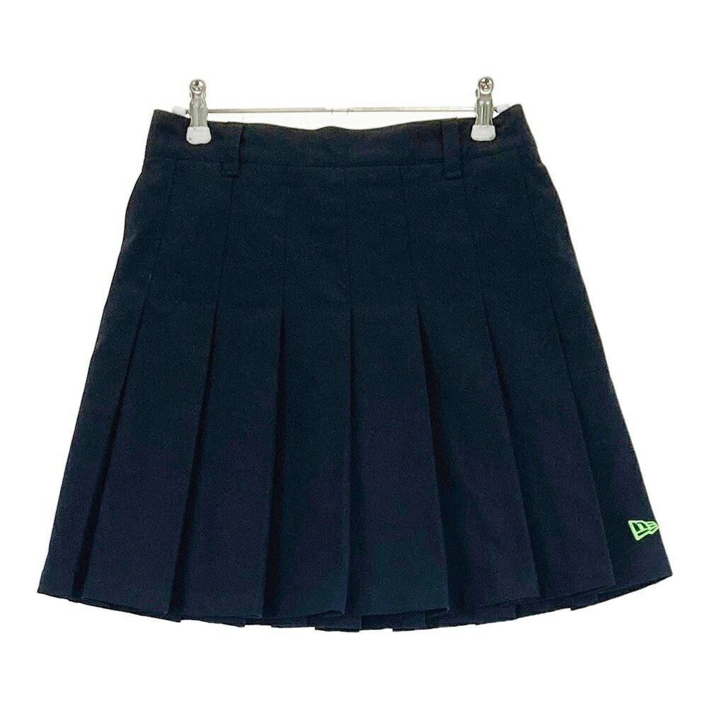NEW ERA ニューエラ インナー付きプリーツスカート ネイビー系 LARGE 【中古】ゴルフウェア レディース