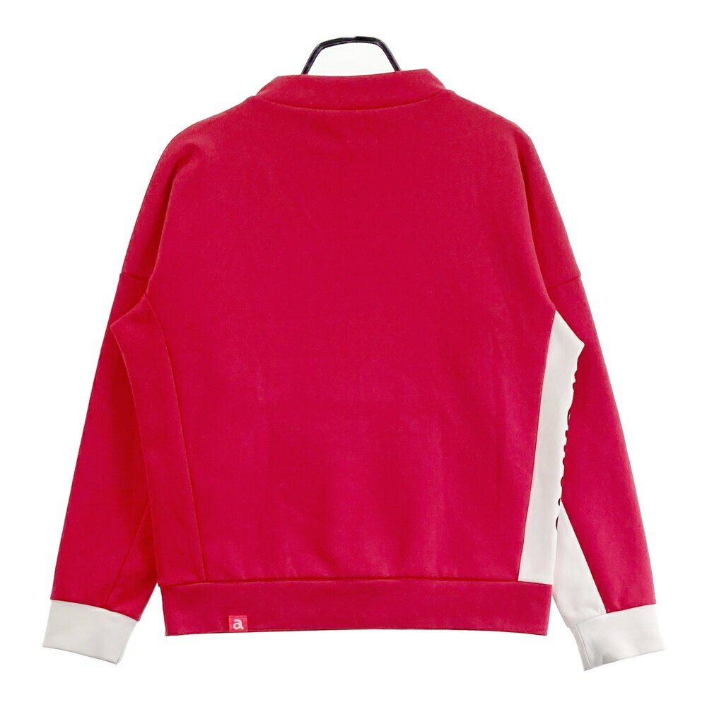 ARCHIVIO アルチビオ 長袖 スウェットトレーナー レッド系 40 【中古】ゴルフウェア レディース