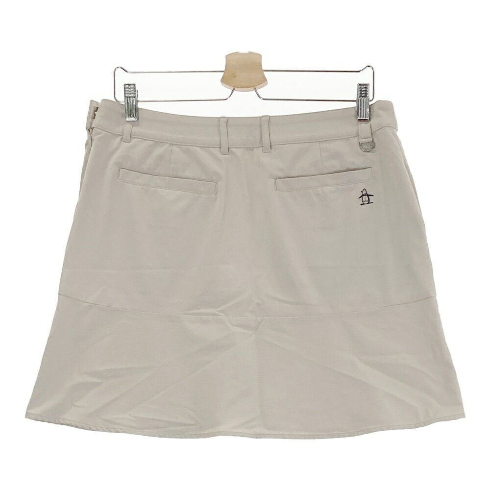 MUNSING WEAR マンシングウェア 2024年モデル ストレッチ フレアスカート ベージュ系 15 【中古】ゴルフウェア レディース