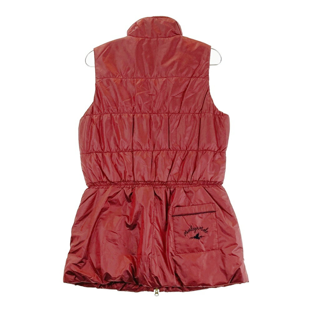 HONMA ホンマゴルフ 中綿　ノースリーブワンピース レッド系 M 【中古】ゴルフウェア レディース