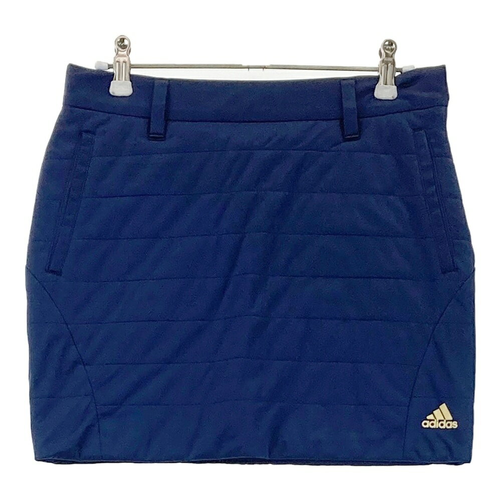 ADIDAS GOLF アディダスゴルフ HC3786 中綿スカート ネイビー系 S 【中古】ゴルフウェア レディース