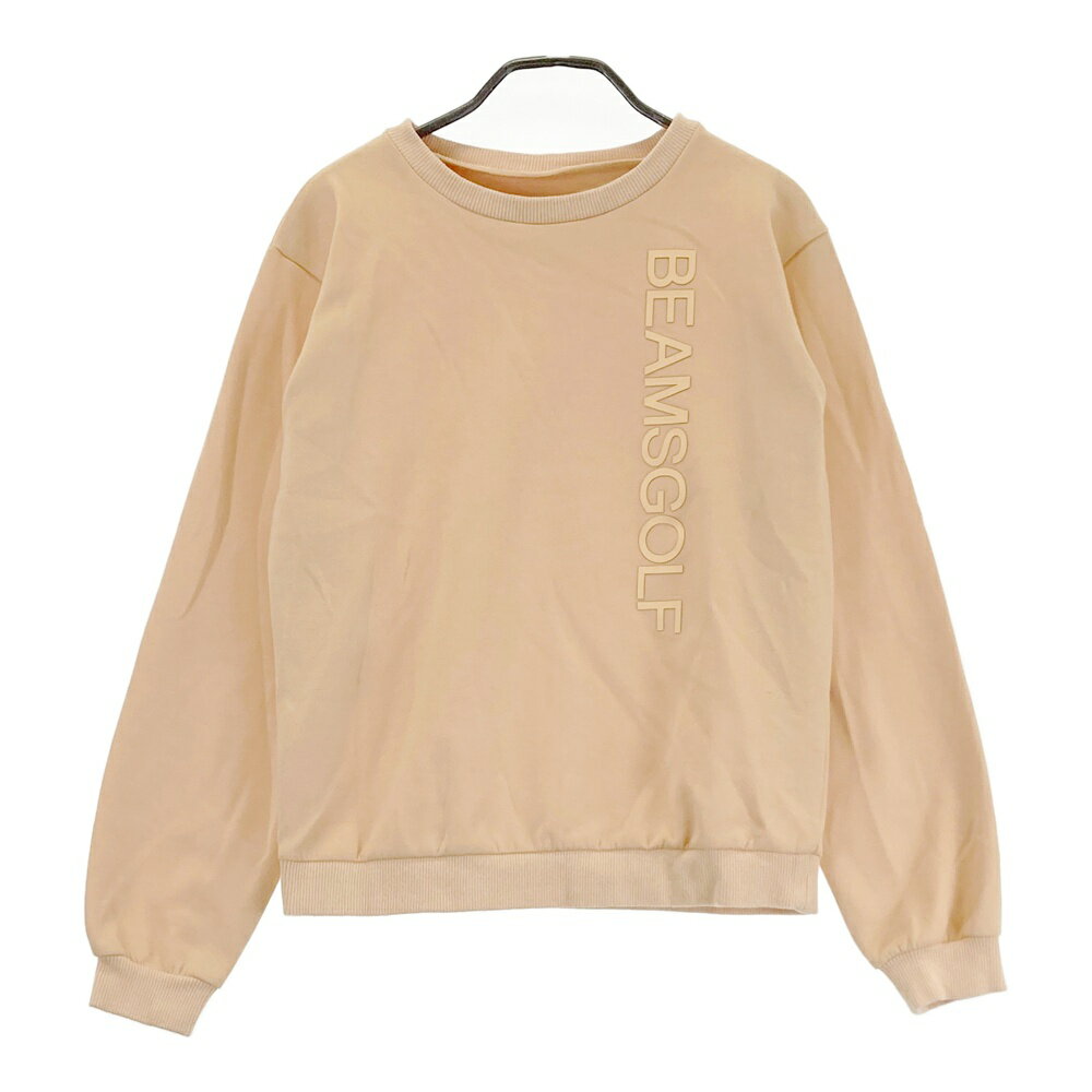 BEAMS GOLF ビームスゴルフ 2023年 スウェットトレーナー オレンジ系 M 【中古】ゴルフウェア レディース