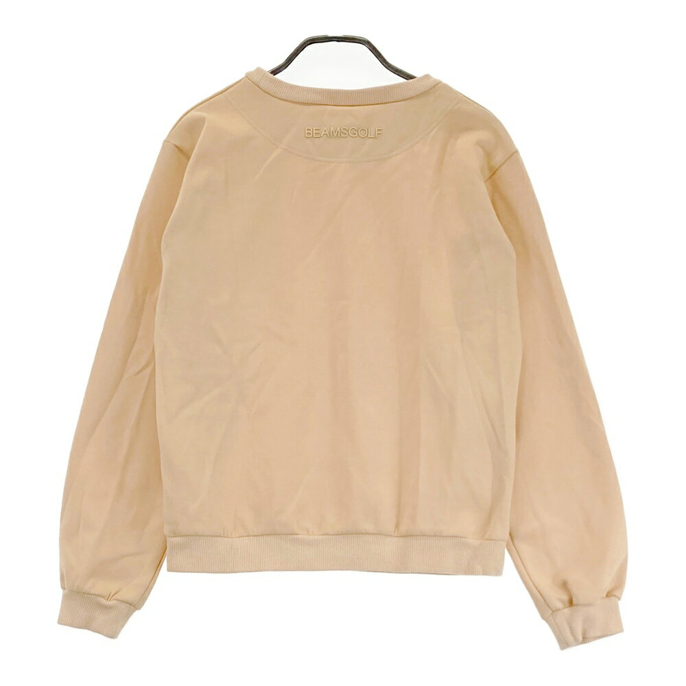 BEAMS GOLF ビームスゴルフ 2023年 スウェットトレーナー オレンジ系 M 【中古】ゴルフウェア レディース