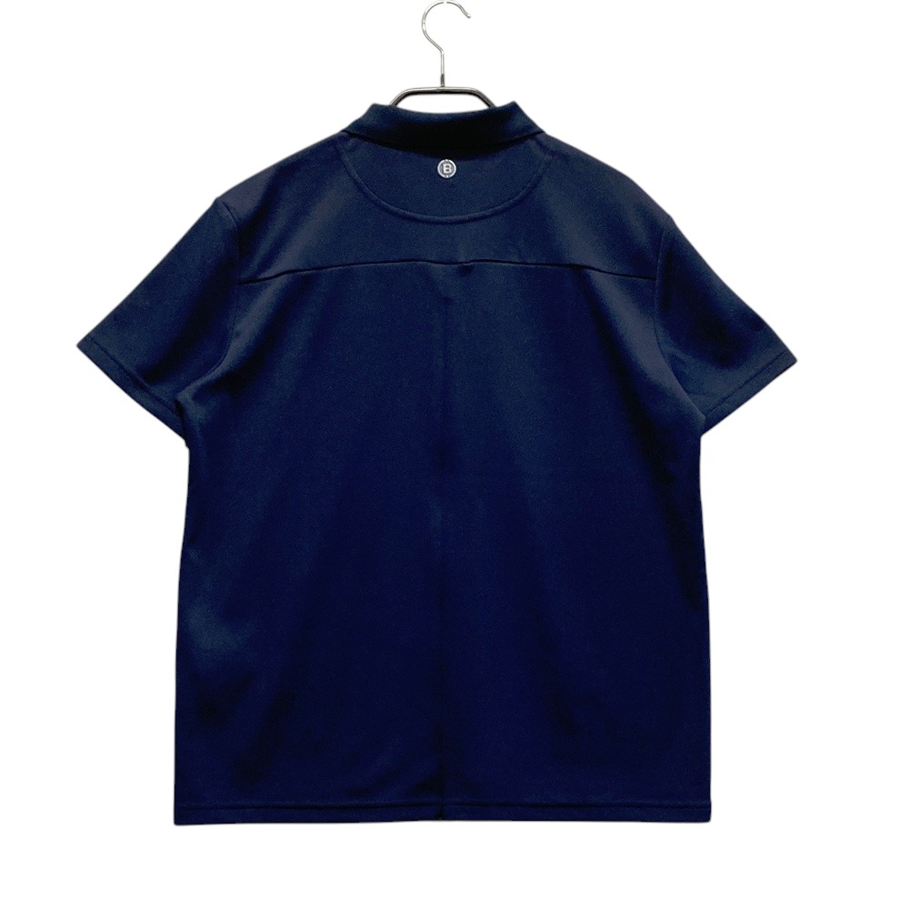 BRIEFING GOLF ブリーフィング 2025年モデル 半袖ポロシャツ ネイビー系 S 【中古】ゴルフウェア レディース
