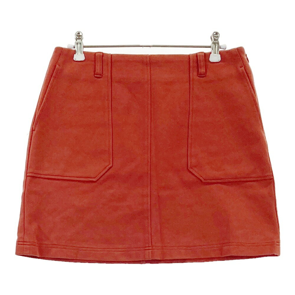 BEAMS GOLF ビームスゴルフ ストレッチスカート ブラウン系 L 【中古】ゴルフウェア レディース