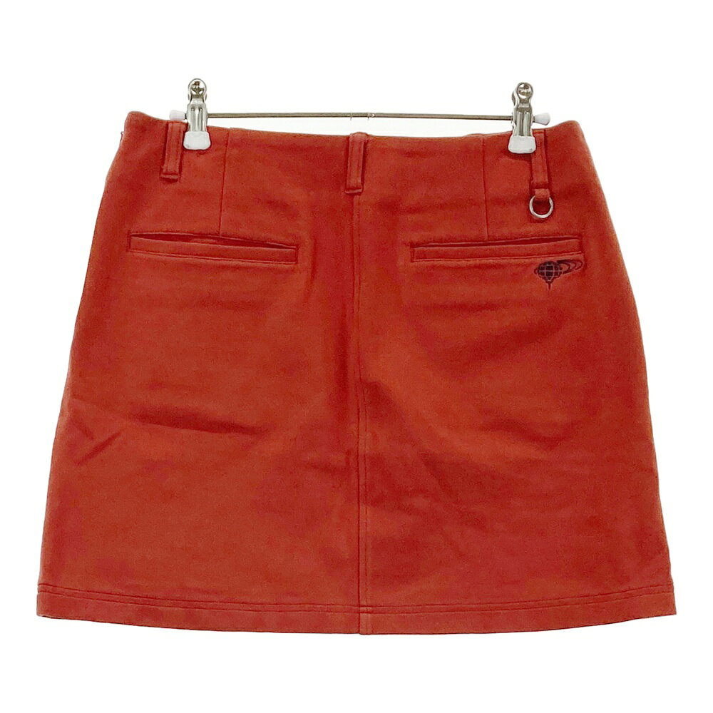 BEAMS GOLF ビームスゴルフ ストレッチスカート ブラウン系 L 【中古】ゴルフウェア レディース