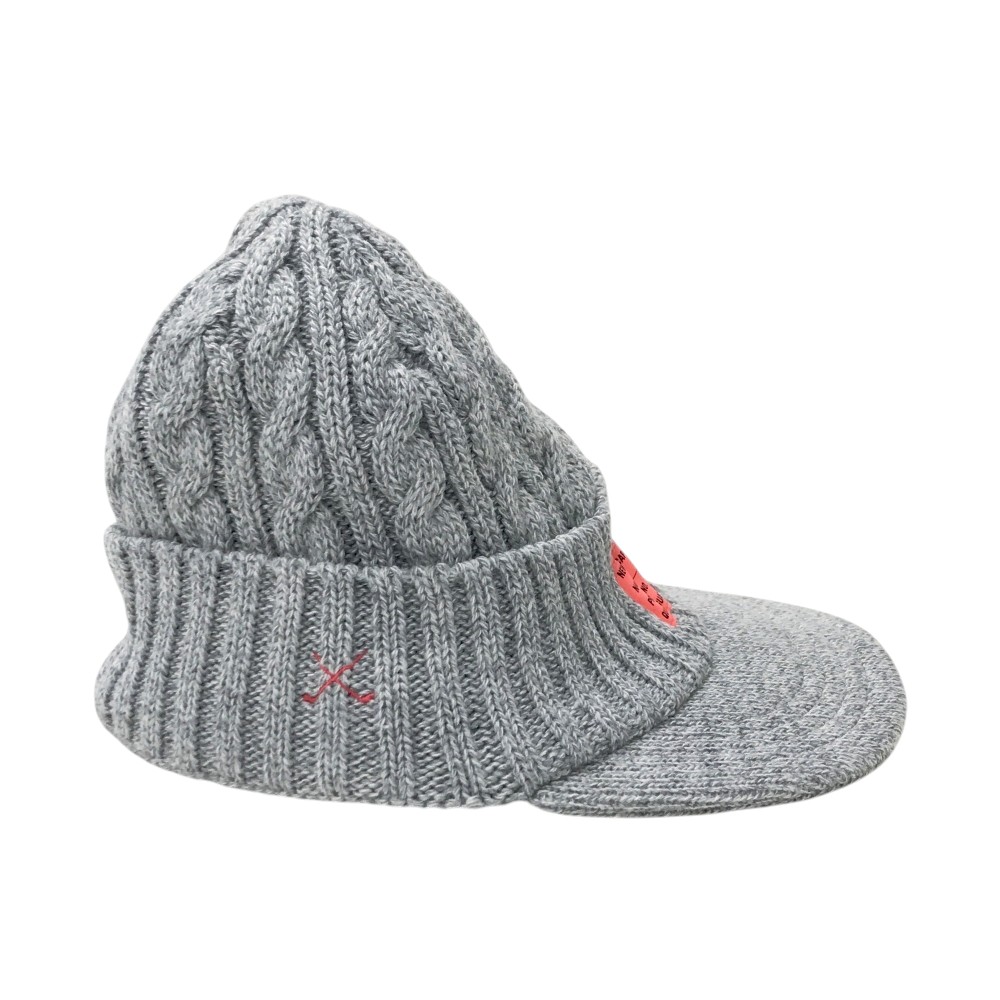 NEW ERA ニューエラ ニットキャップ グレー系 【中古】ゴルフウェア
