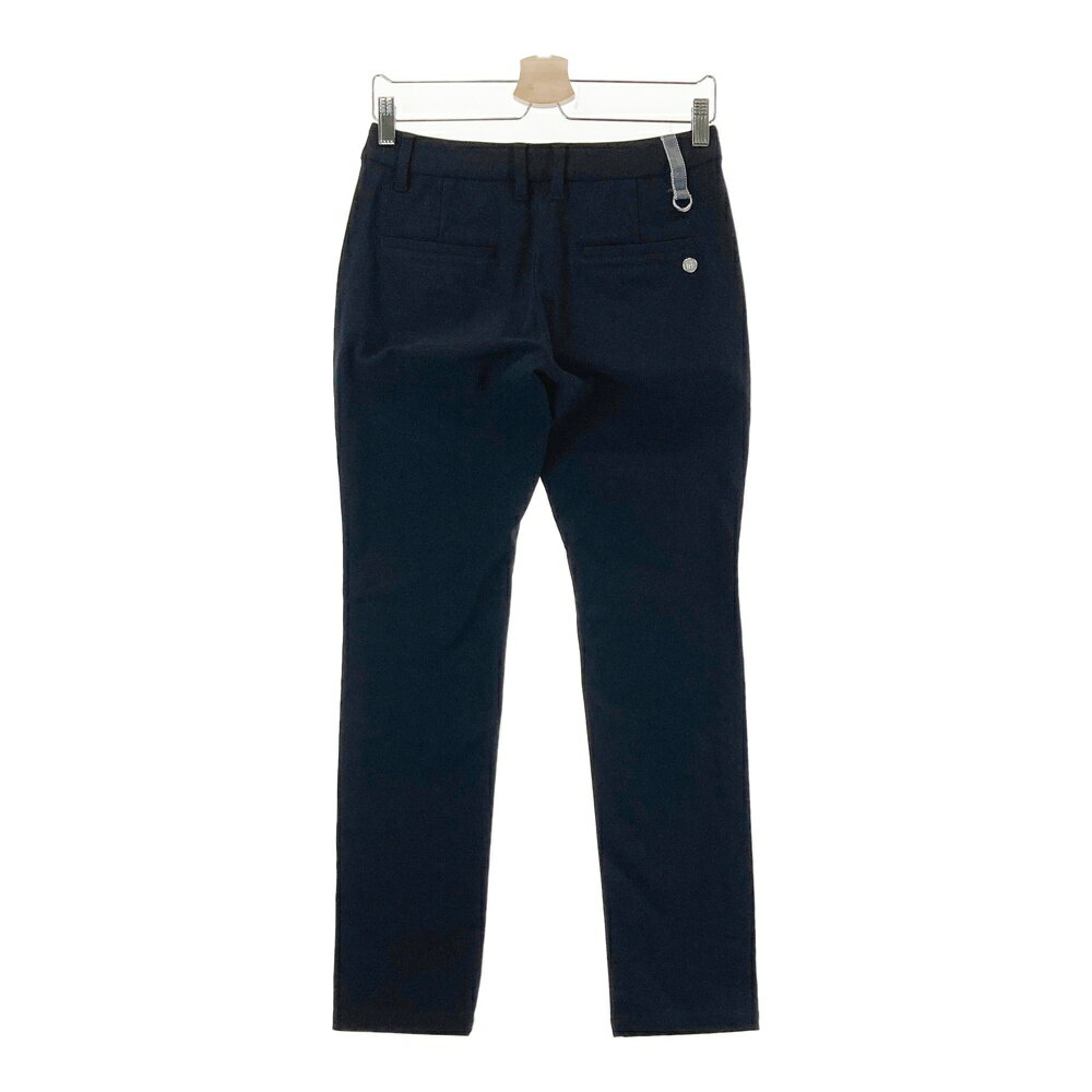 BRIEFING GOLF ブリーフィング ストレッチ ロングパンツ ブラック系 S 【中古】ゴルフウェア レディース