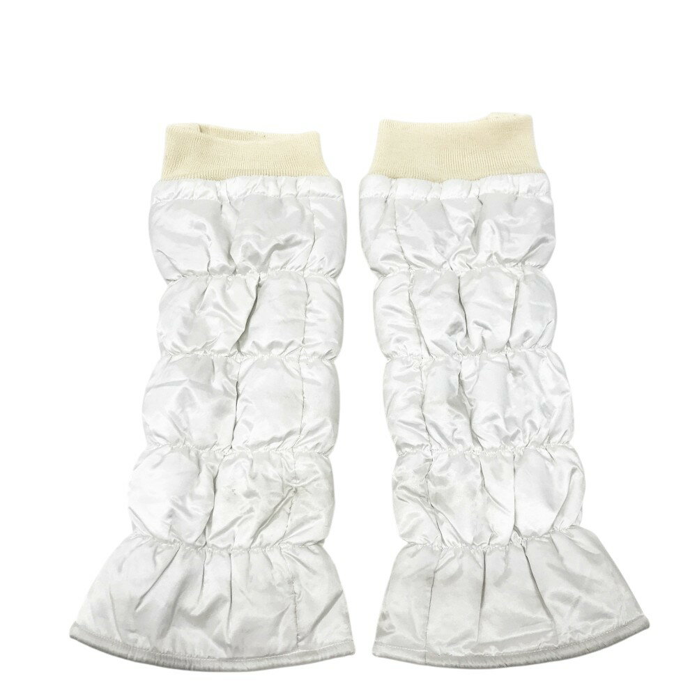 MASTER BUNNY EDITION マスターバニーエディション 中綿 レッグウォーマー ホワイト系 【中古】ゴルフウェア