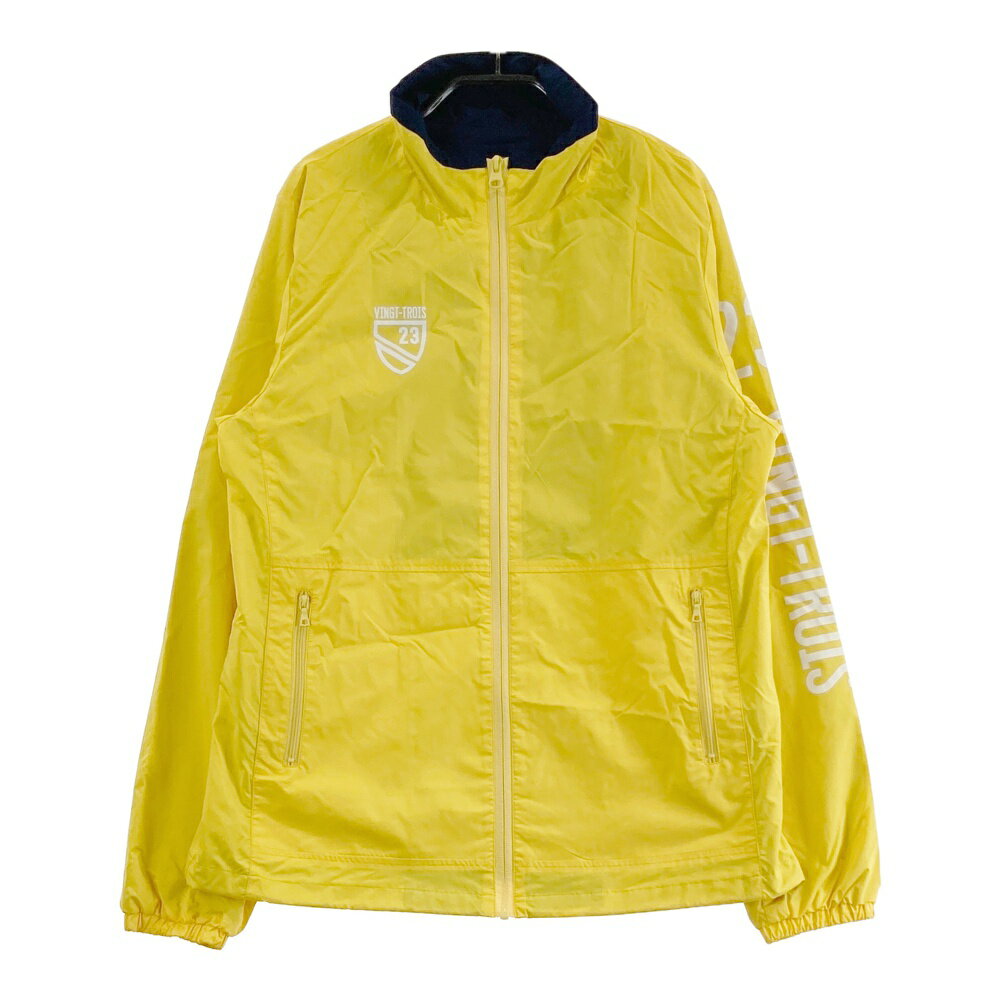 23区GOLF ニジュウサンクゴルフ 蓄熱ジップジャケット イエロー系 3 【中古】ゴルフウェア レディース